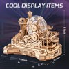 ROKR 3D Wooden Puzzles for Adults Miniature Marble Run Building