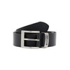MUSTANG Men's Leather Belt, black