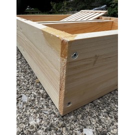 Little Larue Apiary LLc Bee Hive Top Feeder w/Floats Assembled Langstroth Beekeeping Equipment Made in USA (10 Frame)