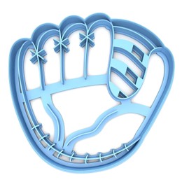 Sweet Prints Inc Baseball Glove Cookie Cutter - Dishwasher Safe (3.5")