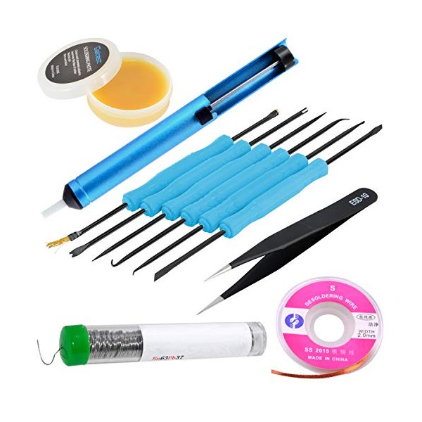 JacobsParts Professional Solder Assist Tools and Accessory Kit (11 Piece)