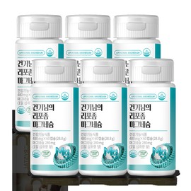 Gunginam's Liposomal Magnesium, Korea's first hard capsule for 6 months, high absorption rate in the body as raw material / 건기남의 리포좀 마그네슘 6개월분 국내최초 경질캡슐 바트사원료 높은 체내 흡수율