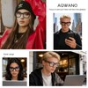 AQWANO Stylish Oversized Reading Glasses for Women Fashion Designer Readers