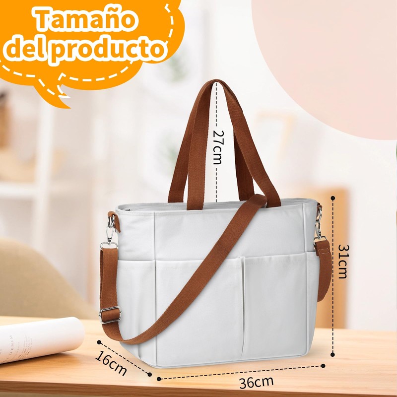 Bolsas de lona para mujer, Bolsas de tote, bolsa de