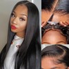 Glowig Wear and Go Glueless Wigs Human Hair Pre Plucked