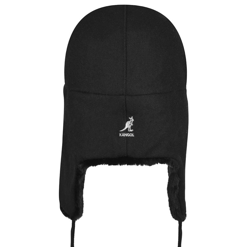 Kangol Wool Ushanka - Black/S Black, Small