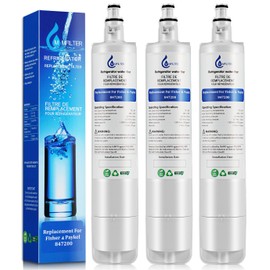 MMFILTER 847200 Water Filter Replacement for Fisher & Paykel 847200, Compatible with Fisher & Paykel Refrigerator Model Number E522 E422 E402 (3-Pack)