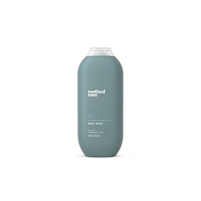 Method Men Body Wash, Sea Surf, Paraben and Phthalate Free,