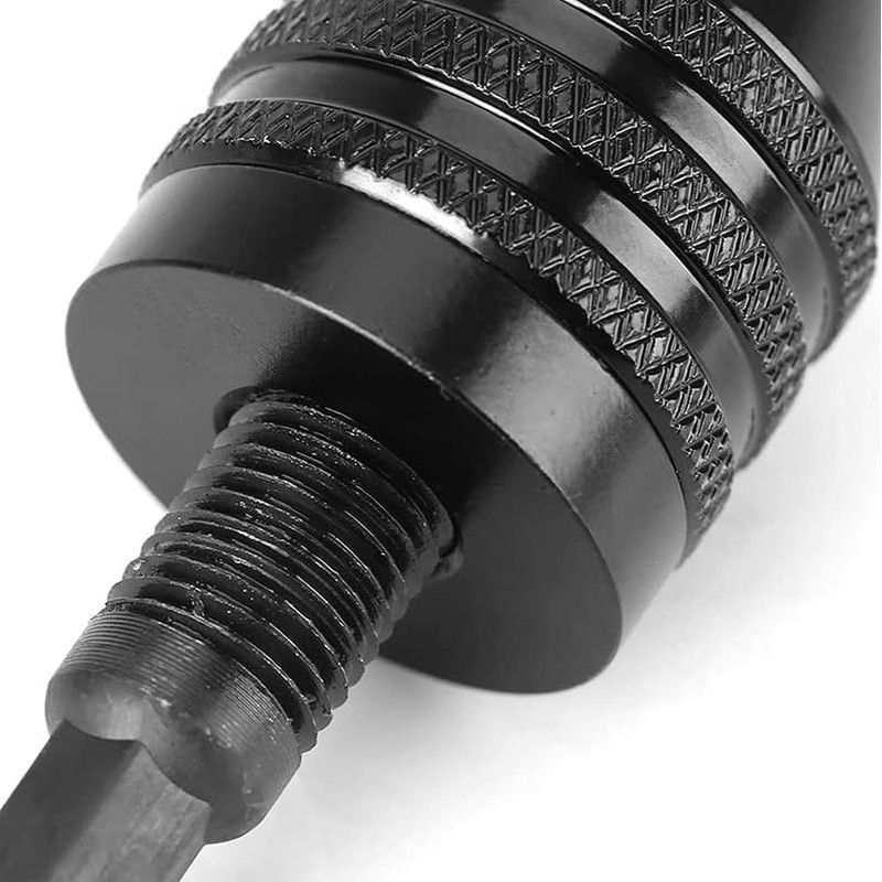 RZJZGZ 3 Pcs Keyless Drill Chuck Bit 1/4 Inch Hex