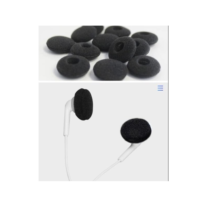 Samcos Ear Cushions Replacement Earpads 70 Pcs High Elasticity Light