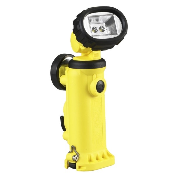 Streamlight 91627 Knucklehead HAZ-LO Rechargeable Flood Light with 120-volt AC/12-volt DC Charger, Yellow - 163 Lumens