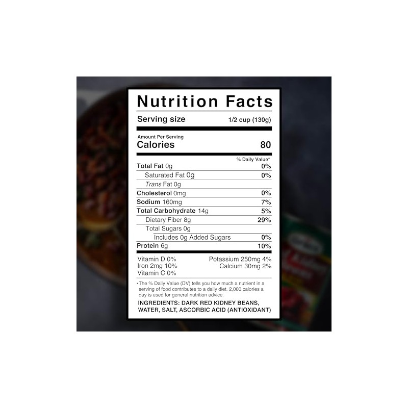 Grace Dark Red Beans in Brine 15 oz - 2