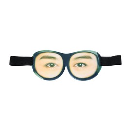 Honbay 3D Funny Eyeshade Soft Sleep Eye Mask with Adjustable Head Strap for Travel, Game, Party, Rest, Sleeping (Girl)