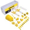 Reelau Brake Bleed Kit,Bicycle Bleeder Hydraulic Disc Brake Bleed Kit