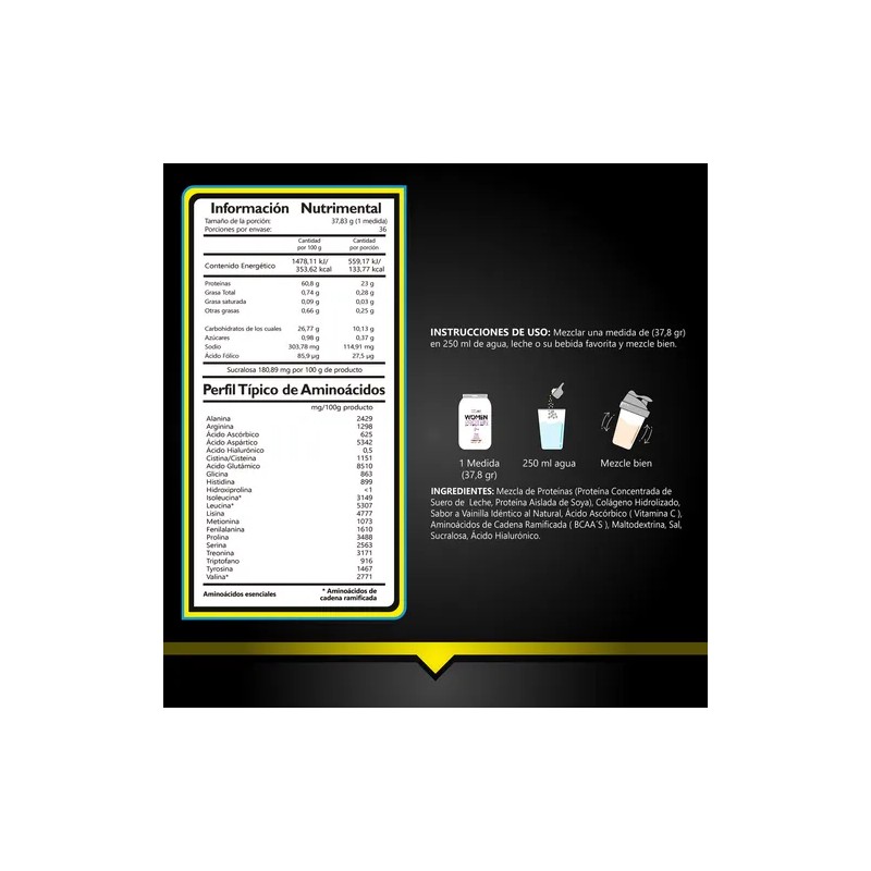 Bhp She Fit Women Protein Vainilla + Women Creatine 500g