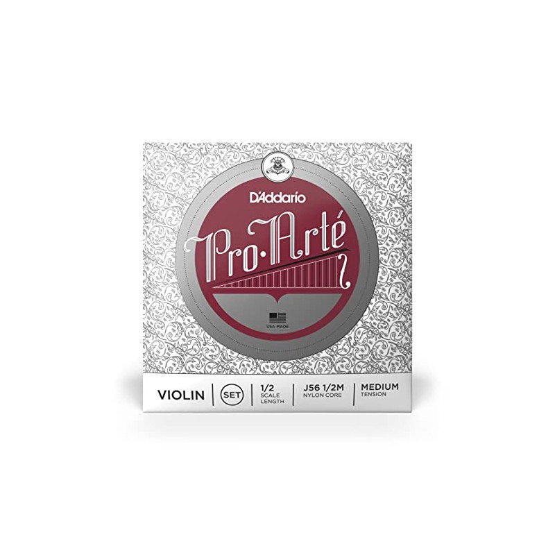 D'Addario Pro-Arte 1/2 Scale Medium Tension Violin String Set