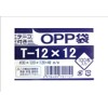 Moriyama Kasei OPP Bag with Tape, Transparent, T-12 x 12
