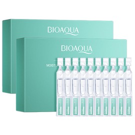 60PCS Ultra Hydrating Serum for Face, Hyaluronic Acid Serum Tubes, Hydrating, Smoother Skin, Anti-Aging serum for All Skin Tyes, Travel-Size Single-Use Vials Skincare(3.04 Fl Oz (Pack of 2))