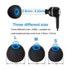 Earbud Tips Soft Silicone Earbuds Replacement Tips Fit for in-Ear