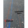 CE TOOLS Mean Green® Marking Chalk, Color GREEN, EXTREME VISIBILITY,