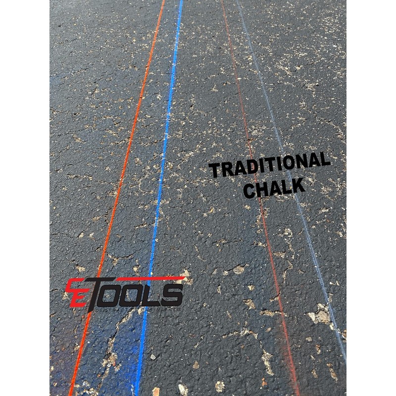 CE TOOLS Mean Green® Marking Chalk, Color GREEN, EXTREME VISIBILITY,