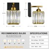 FDPBY Modern Wall Sconce Set of Two Indoor Wall Lamp