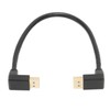 Displayport 1.4 Cable 8K/60Hz 90 Degree Angled Male to Male