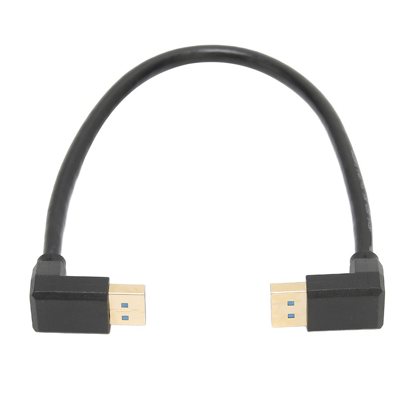 Displayport 1.4 Cable 8K/60Hz 90 Degree Angled Male to Male