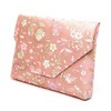 Tea Utensils, Soukiya Bags, Pure Silk (Willow Cherry Blossom with