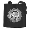 Autiga® Jute Bag Elephant Mandala Boho Bohamian Ethnic Tribal Ornament
