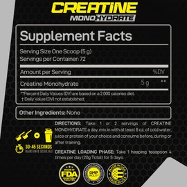 Forzagen Creatine Monohydrate Powder Unflavored, Micronized Creatine Powder for Muscle Gain for Men & Women, Creatina Monohidratada en Polvo, Creatina para Aumentar la Masa Muscular - 72 Servings