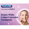 Rapid White Beauty White Toothpaste For 7x Whiter Teeth Without