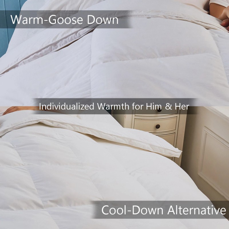 Abripedic Couples Comforter | Duvet Insert | Warm & Cool