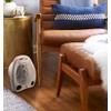 Vie Air Portable 2-Settings Fan Heater with Adjustable Thermostat, 1500W,