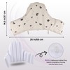 HALAA VAUVA High Chair Cushion with Cover Pad for IKEA