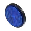 X AUTOHAUX Universal Round Reflector Motorcycle Trash Can for Auto