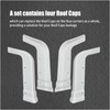 AQBB Replacement RV Roof Corner Caps for Pop Up Campers,Compatible