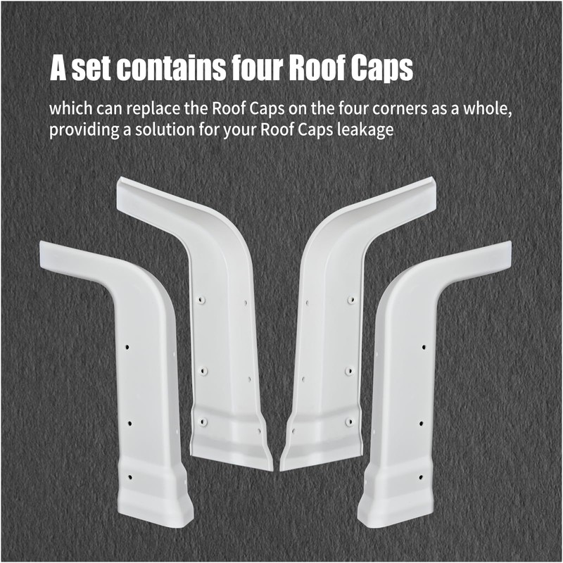 AQBB Replacement RV Roof Corner Caps for Pop Up Campers,Compatible