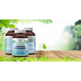 Livamed - Vegetarian Glucosamine 750 mg Veg Caps 120 Count