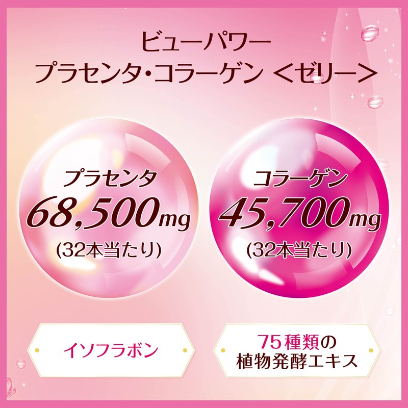 BEAUPOWER Placenta Collagen Jelly Pack of 32