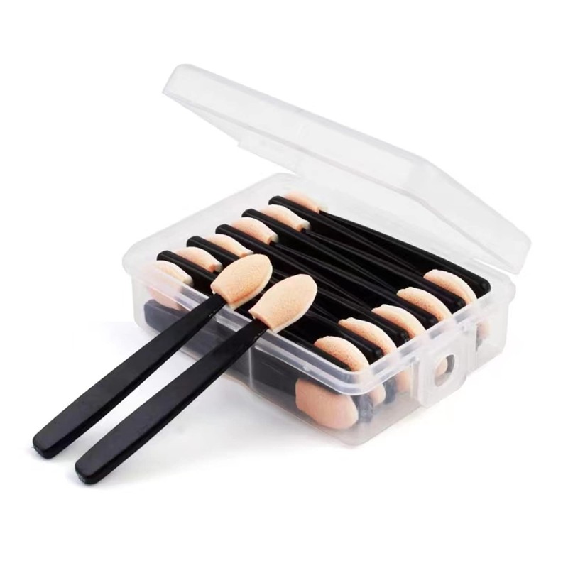 Eyeshadow Brush with Box, Eyeshadow Applicators Sponge Applicator Eyeshadow Sponge