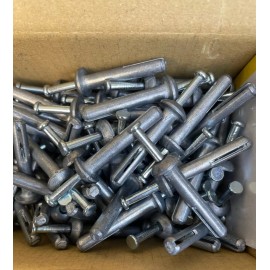 Anchor 1/4" x 1-1/2" Power Bull Hammer Drive Zinc Alloy Anchor 500/Box