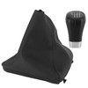 6 Speed Car Shift Knob with Dustproof Cover Fit for