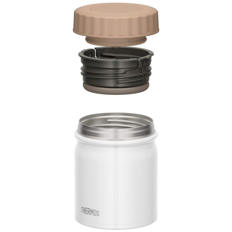 Thermos JBT-300 WH Vacuum Insulated Soup Jar, White, 10.1 fl