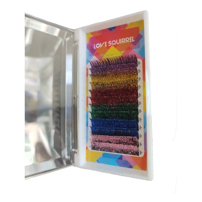 Extensiones De Pestañas Glitter