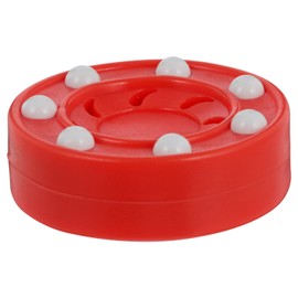 CLISPEED 2 Pcs Dry Land Hockey Puck Universal Roller Hockey Ice Roller Puck Hockey Ball Hockey Pucks Roller Hockey Game Training Puck Pp Men and Women Adjust Customize