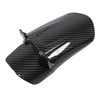 Motorcycle Rear Mudguard Carbon Fiber Pattern Wheel Tire Splash Proof