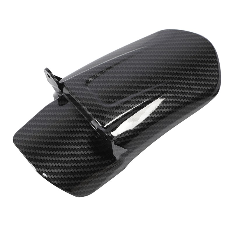 Motorcycle Rear Mudguard Carbon Fiber Pattern Wheel Tire Splash Proof