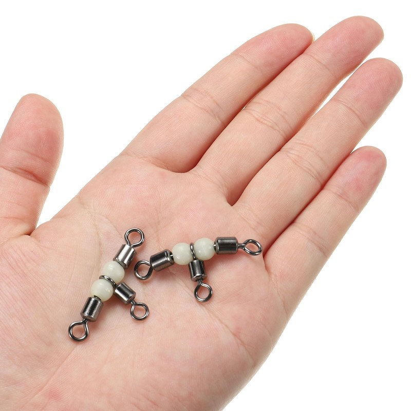 PATIKIL 3 Way Swivel 1.5x0.8 Inch, 30 Pack Cross Line