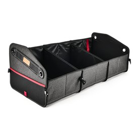 URBANTRANSIT Trunk Organizer, Heavy Duty Car Cargo Organizer, Folding Compartments, Ideal for Storing Car Accessories, Grocery, Kid Sports Gear, Camping Items